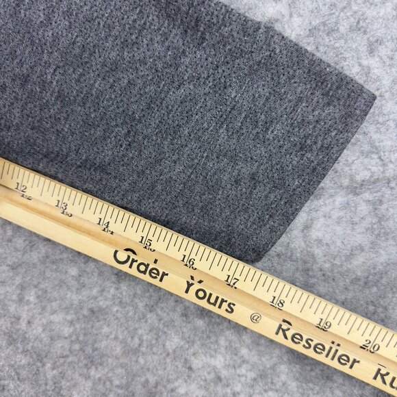 Brahma T-Shirt Mens L Gray Crewneck Pullover Front Pocket Long Sleeve - Picture 8 of 9